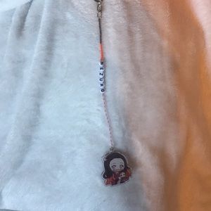 Demon slayer Nezuko keychain/charm